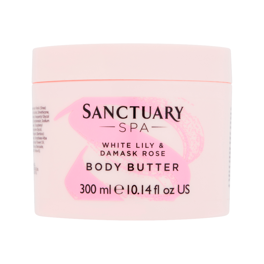 .. White Lily & Damask Rose Body Butter  300ml