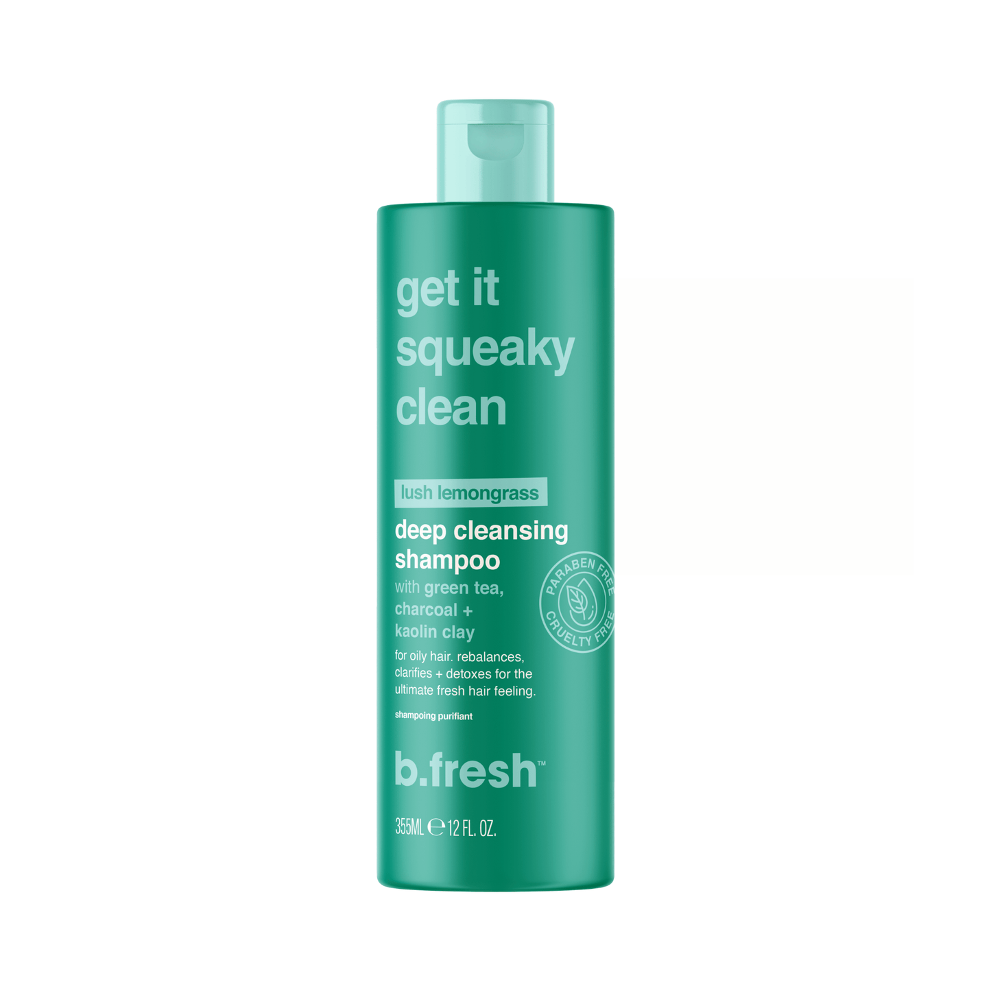 b.fresh get it squeaky clean - deep cleansing shampoo 355ml