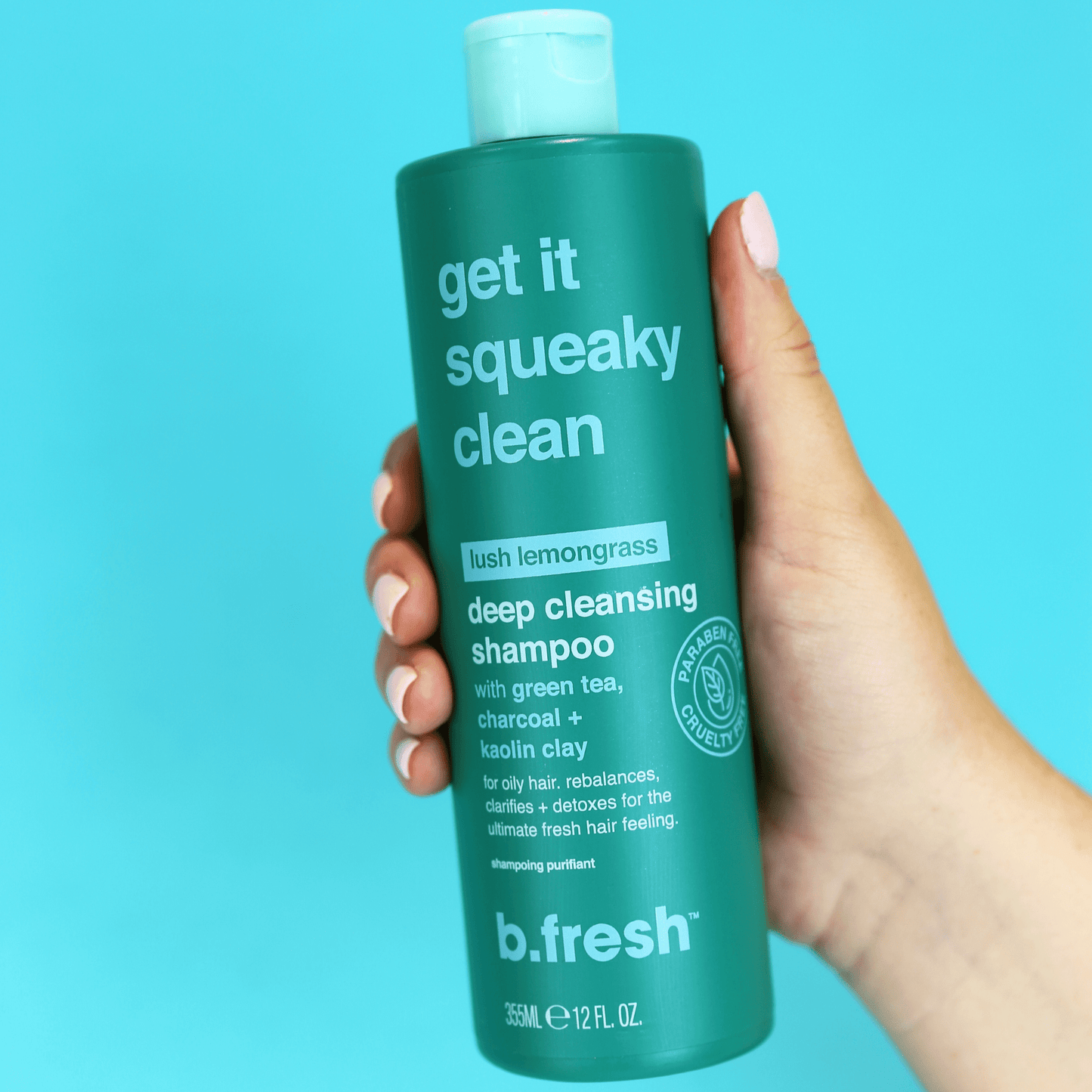 B Fresh Get It Squeaky Clean Deep Cleansing Shampoo 355Ml