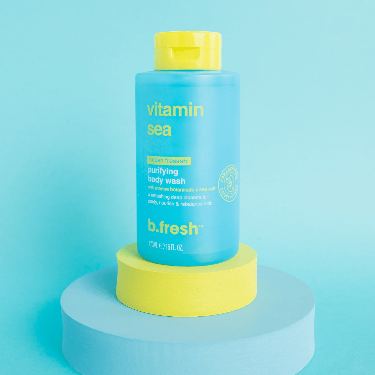 b.fresh vitamin sea - nourishing body wash 473ml