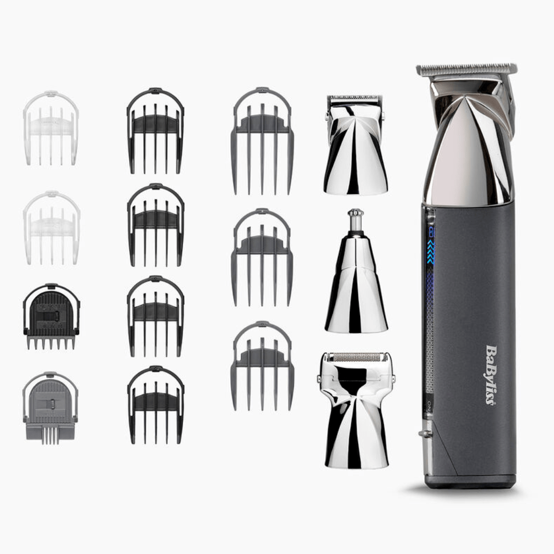 Babyliss For Men Super-X Metal Series 15 In 1 Multi Trimmer