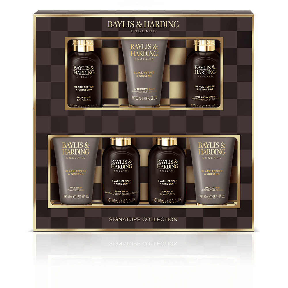 Baylis & Harding Black Pepper & Ginseng His Essential Luxury Gift Set