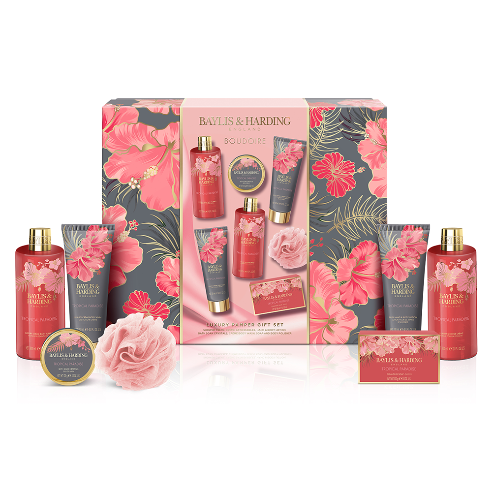 Baylis & Harding Boudoire: Tropical Paradise Luxury Pamper Gift Set