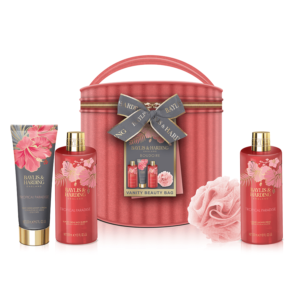 Baylis & Harding Boudoire: Tropical Paradise Vanity Beauty Bag Gift Set