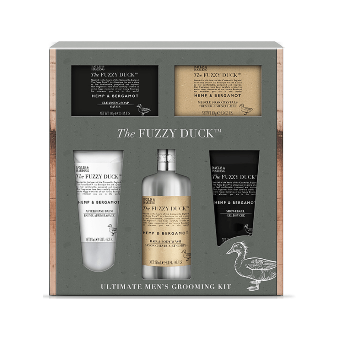 Baylis & Harding Fuzzy Duck Hemp & Bergamot 5 Piece Set