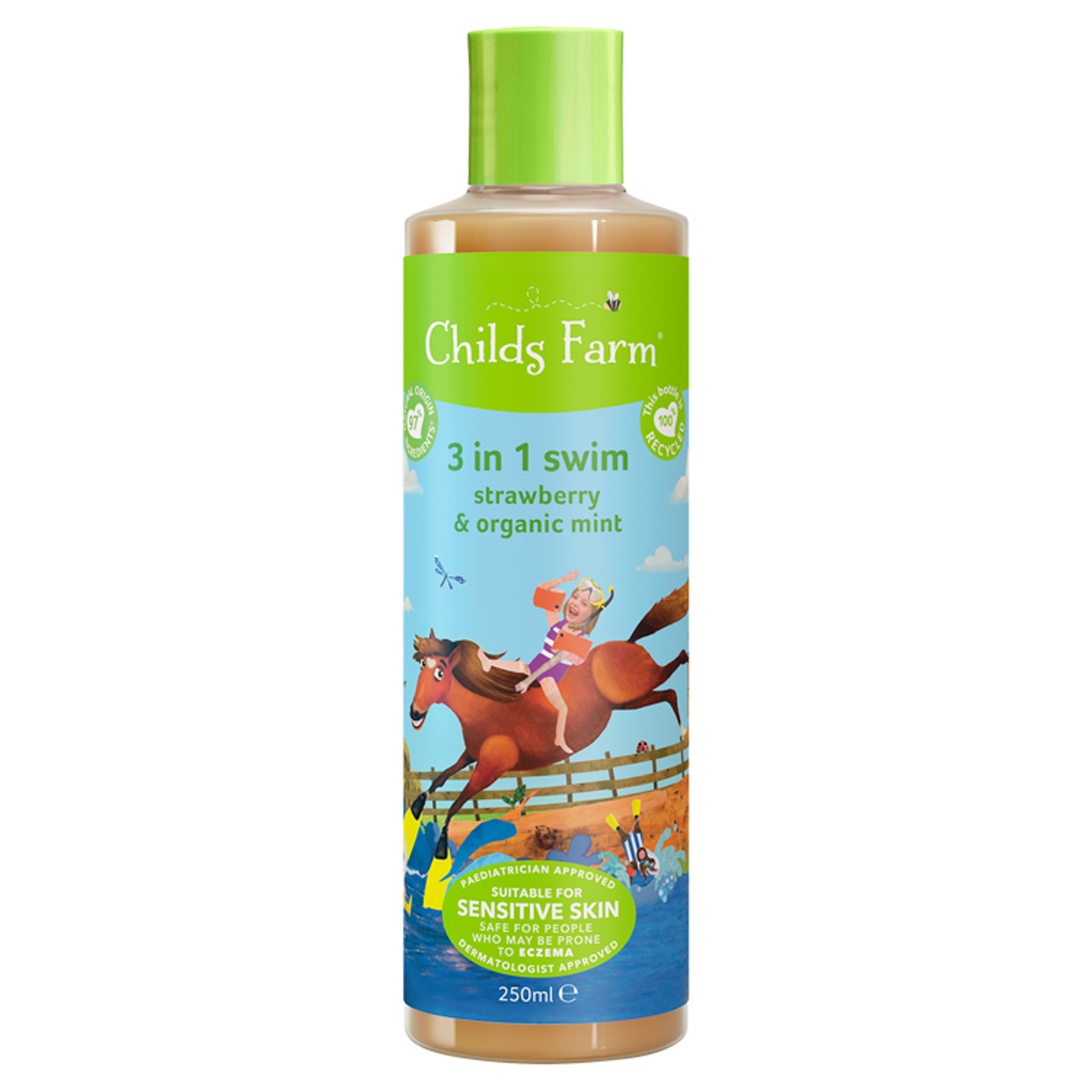 Childs Farm 3 In 1 Swim Strawberry & Organic Mint 250ml