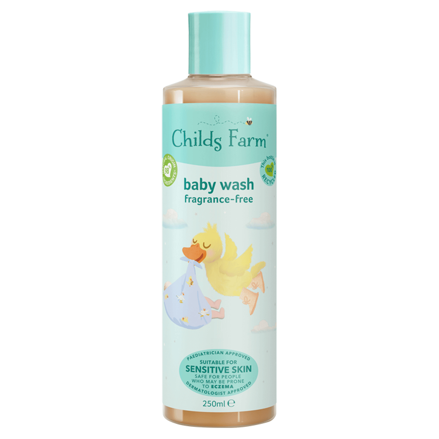 Childs Farm Baby Wash Unfragranced 250ml