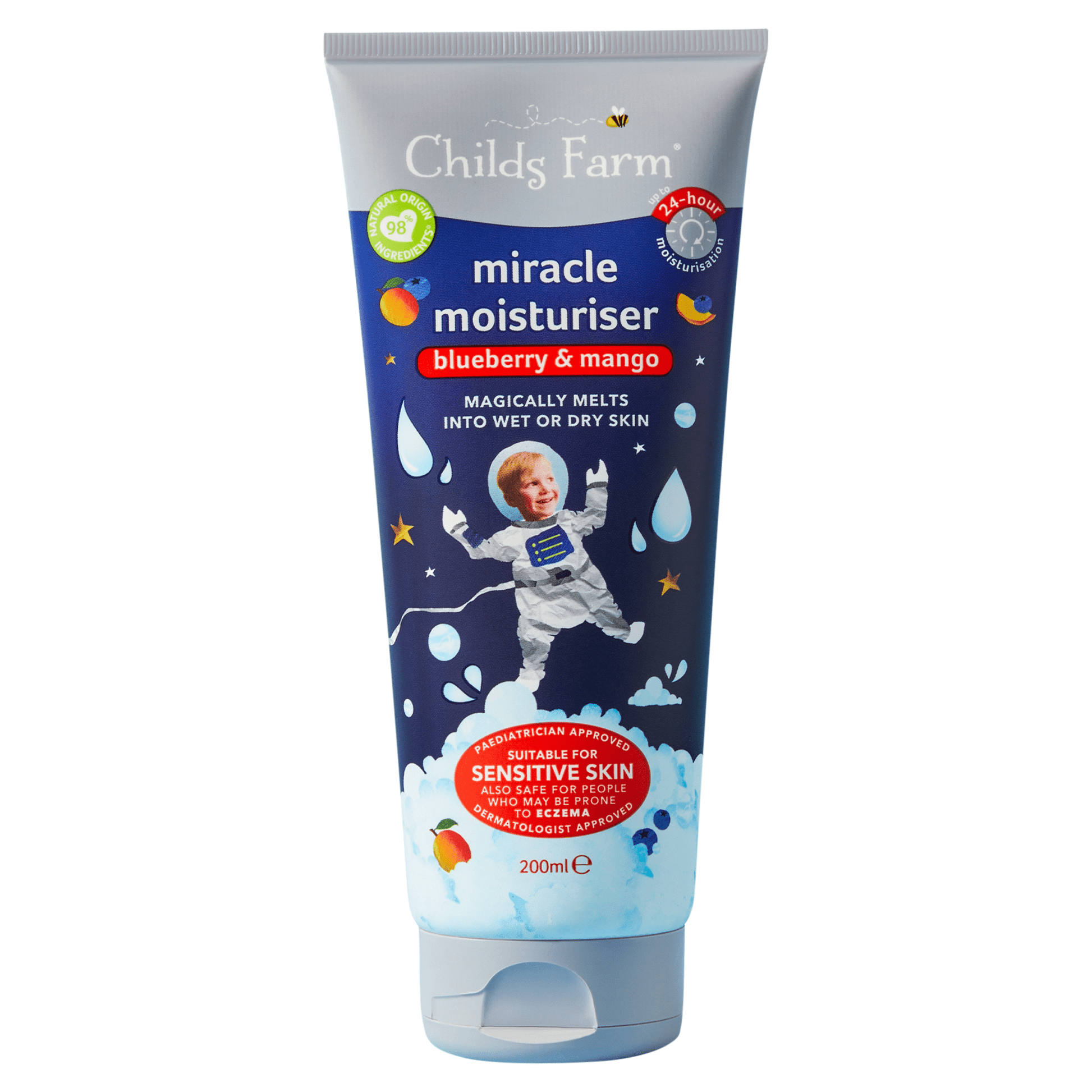 Childs Farm Miracle Moisturiser Blueberry & Mango 200ml