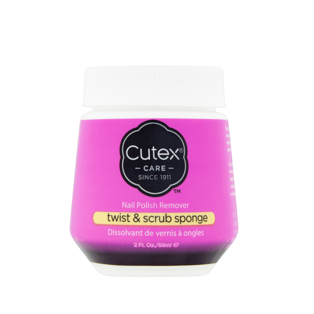 Cutex Twist & Scrub Sponge Nail Polish Remover 59ml