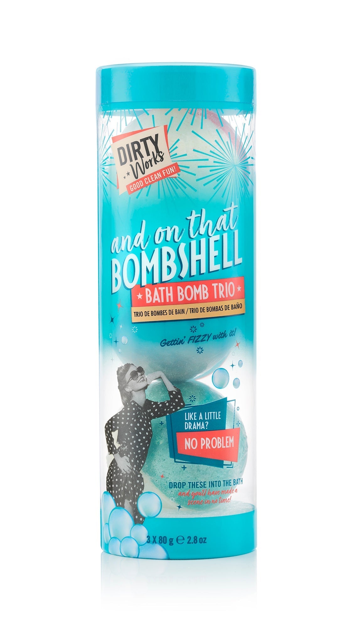 Dirty Works .. And On That Bombshell Bath Bomb Trio 240g