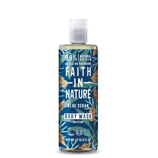 Faith In Nature Blue Cedar Body Wash 400ml