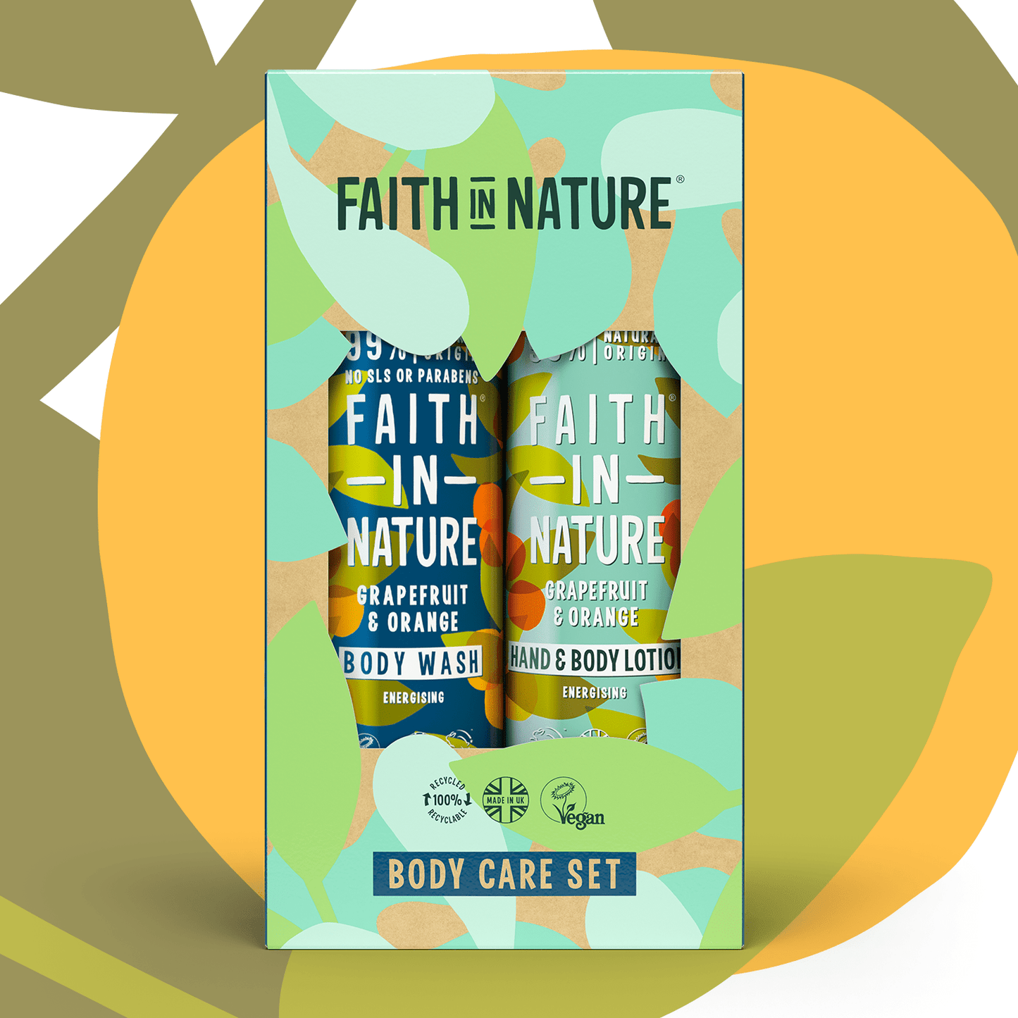 Faith In Nature Body Care Set