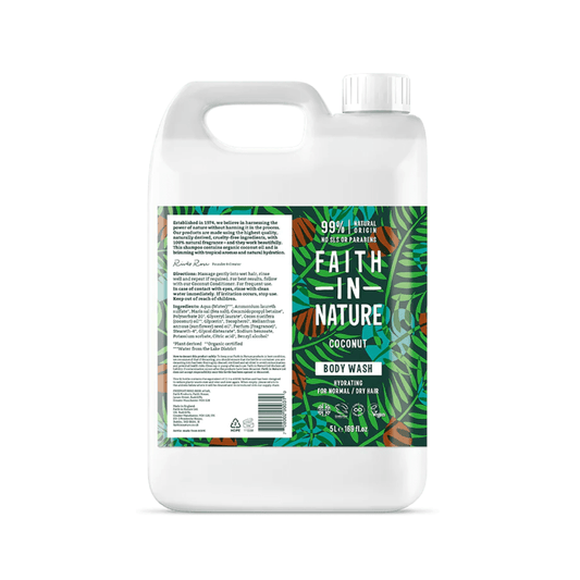 Faith In Nature Coconut Bodywash 5 Litre