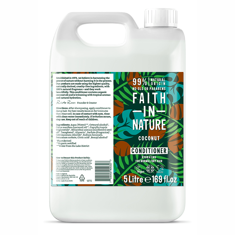 Faith In Nature Conditioner Coconut 5 Litre