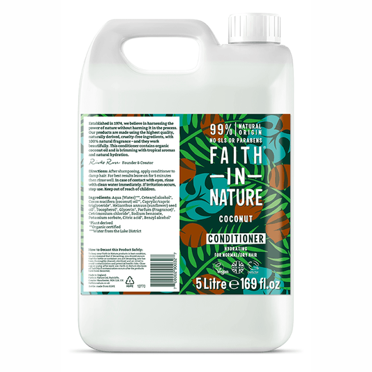 Faith In Nature Conditioner Coconut 5 Litre