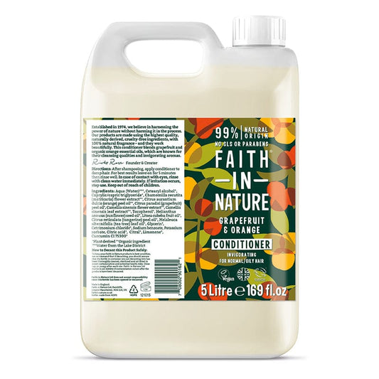 Faith In Nature Conditioner Grapefruit & Orange 5 Litre