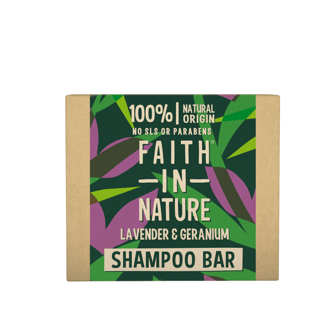 Faith In Nature Lavender & Geranium Shampoo Bar 85g