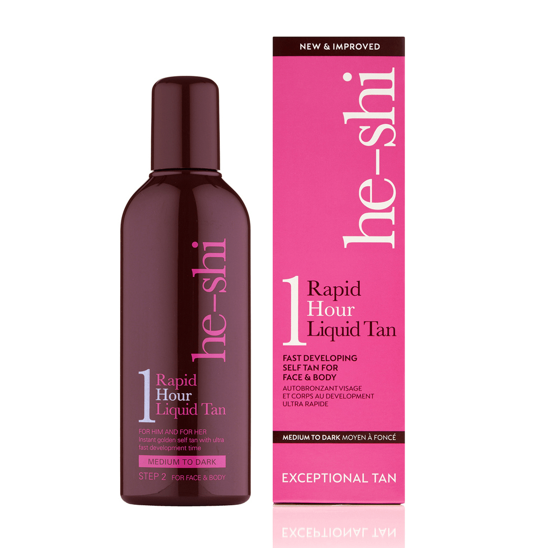 He-Shi 1 Hour Rapid Liquid Tan 150ml