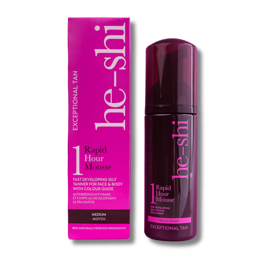 He-Shi 1 Hour Rapid Tanning Mousse 150ml