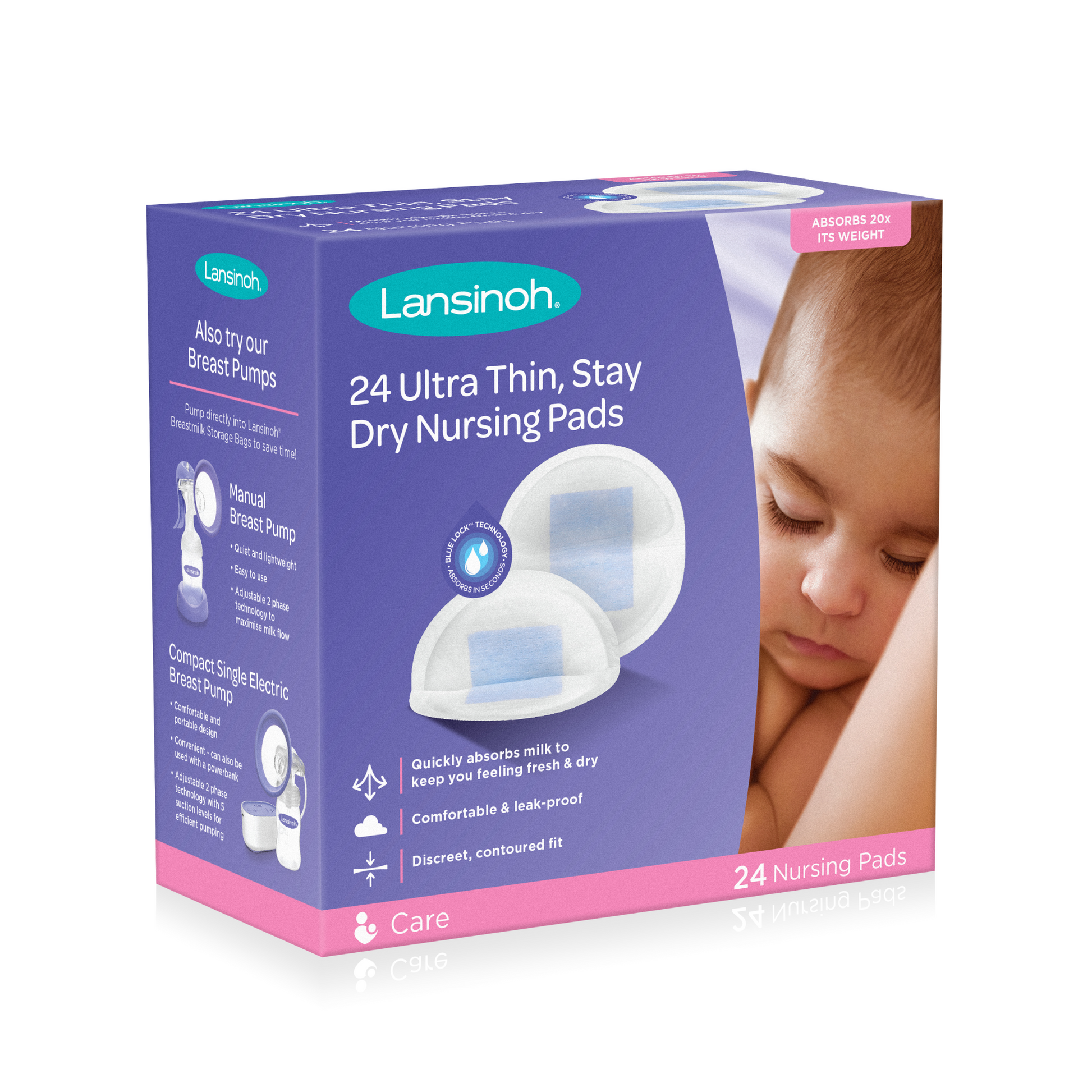 Lansinoh Disposable Nursing Pads 24's