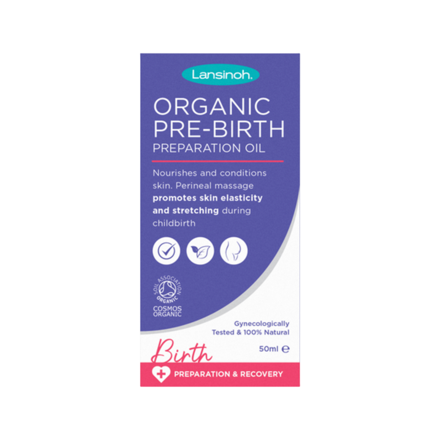 Lansinoh Organic Birth Prep & Recovery Oil 125ml