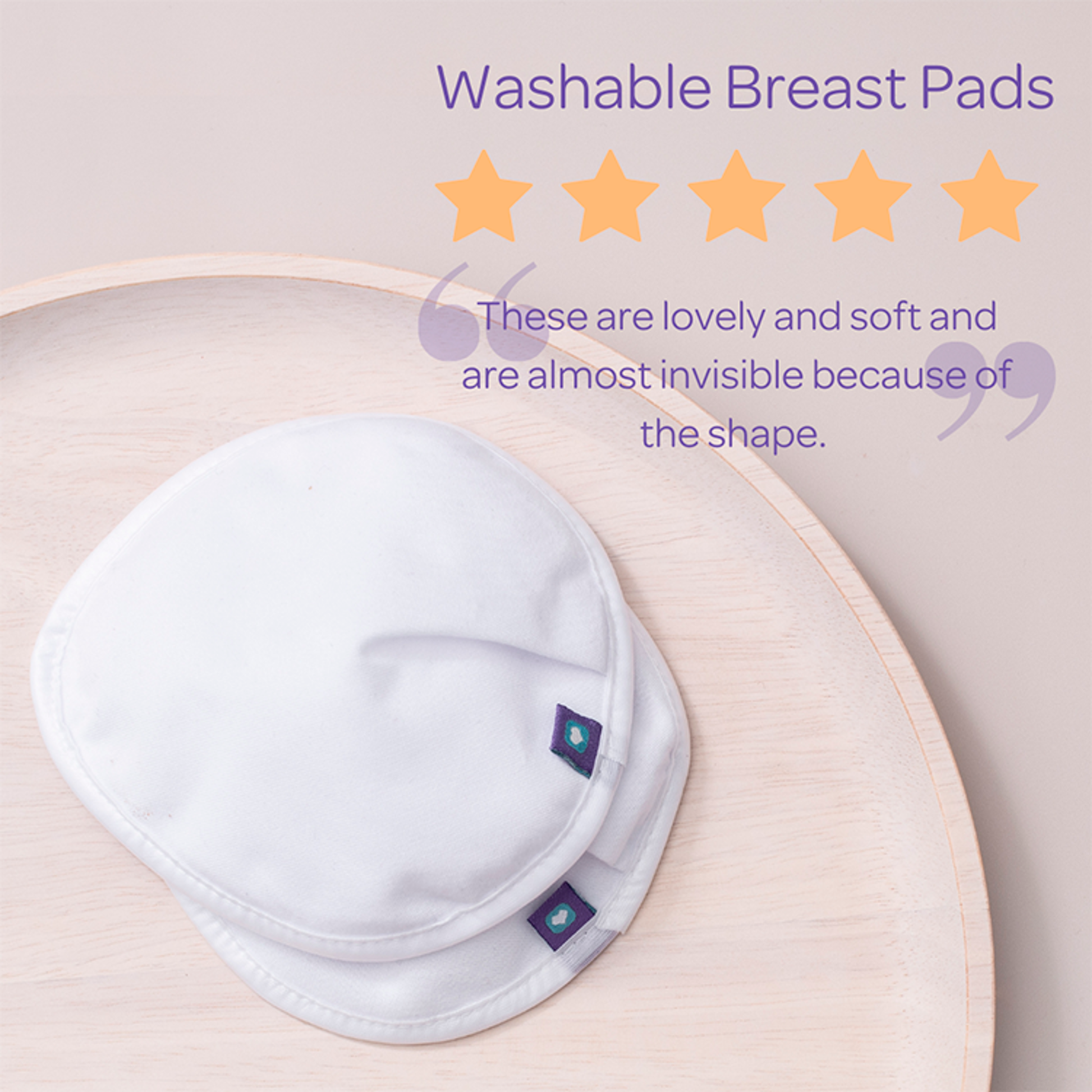 Lansinoh Washable Nursing Pads 4S