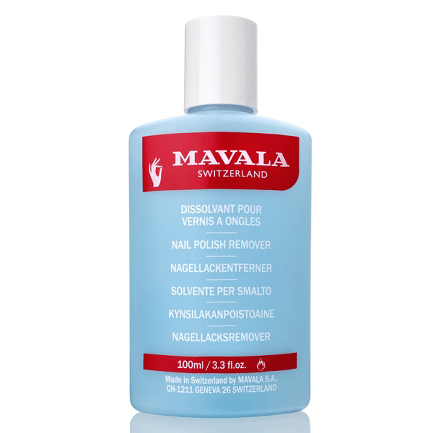 Mavala Blue Nail Polish Remover 100ml