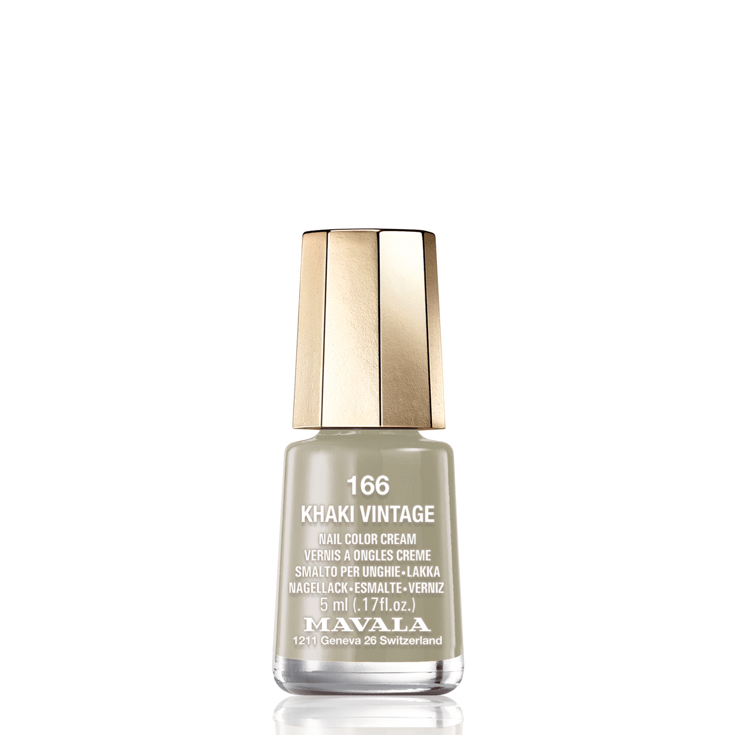 Mavala Mini Nail Colour 166 Khaki Vintage 5ml