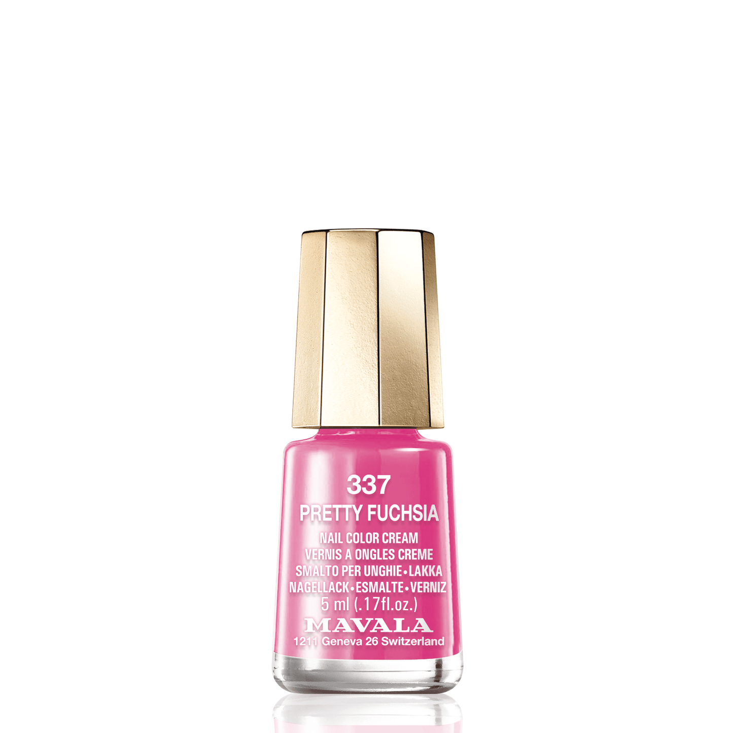 Mavala Mini Nail Colour 337 Pretty Fuchsia 5ml