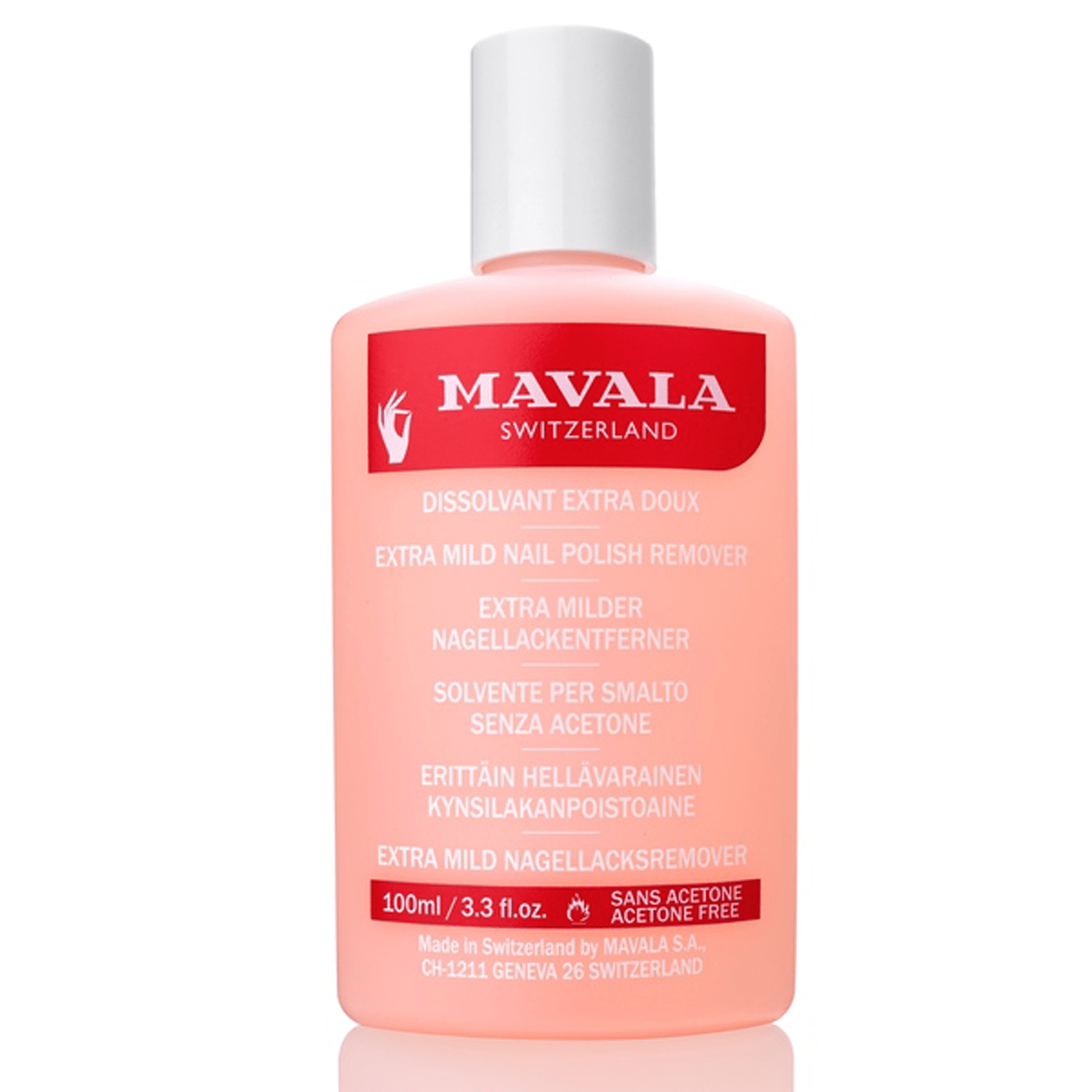 Mavala Pink Nail Polish Remover 100ml