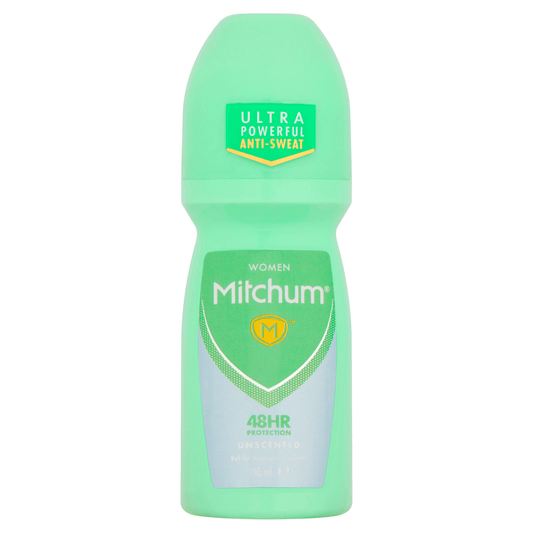 Mitchum Advanced 48hr Protection Unscented Roll On 100ml