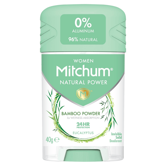 Mitchum Natural Powder Eucalyptus Women Stick 40g