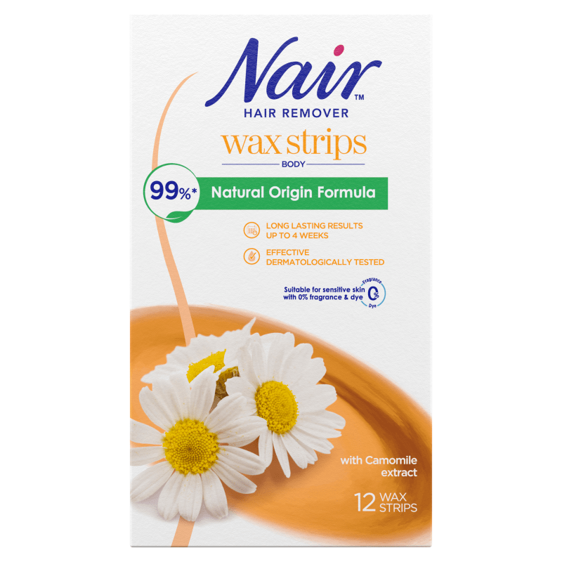 Nair Body Wax with Camomile Extract 12Pk