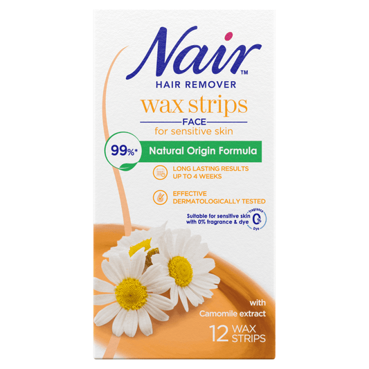 Nair Face Wax with Camomile Extract 12Pk