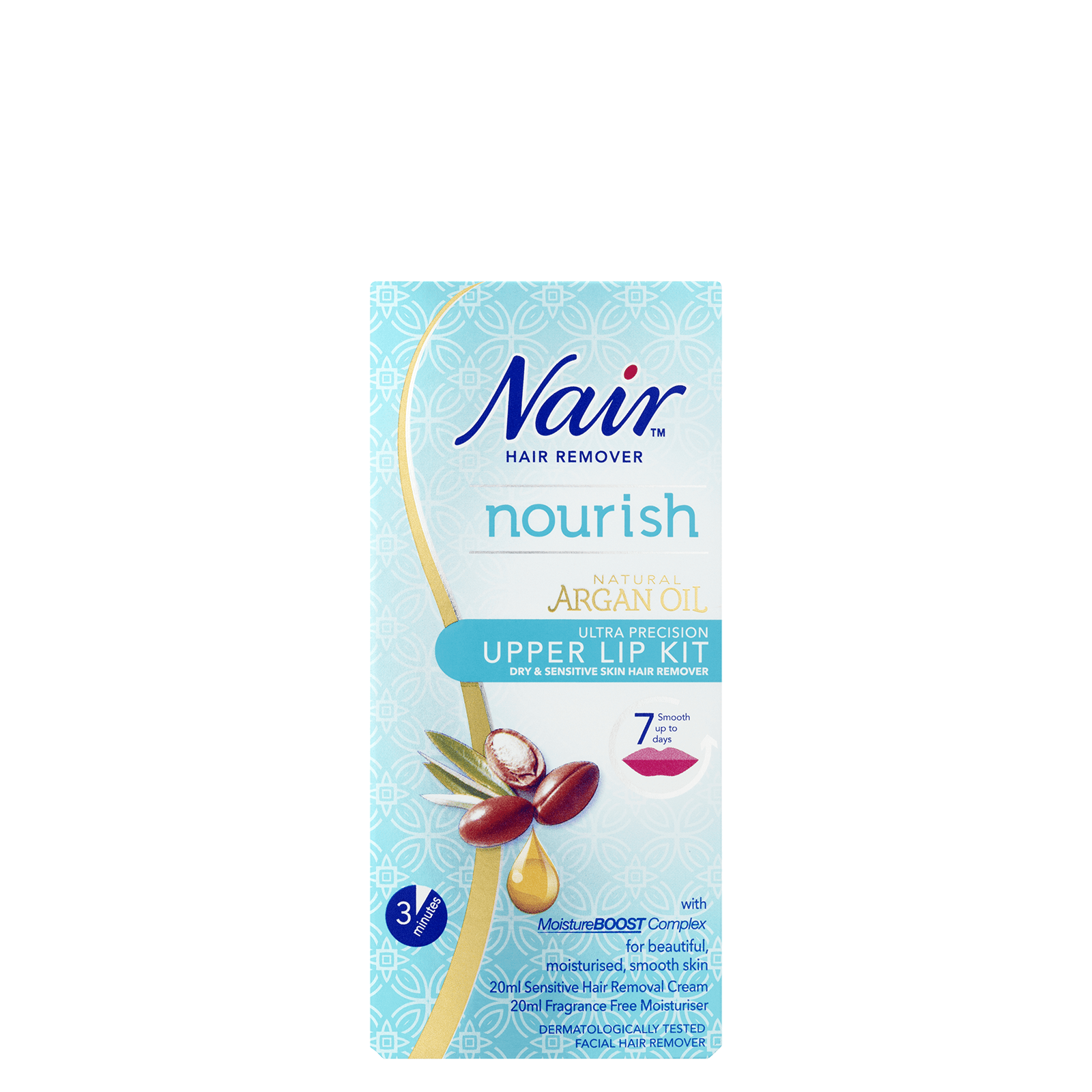 Nair Hair Remover Upper Lip Kit 2x20ml