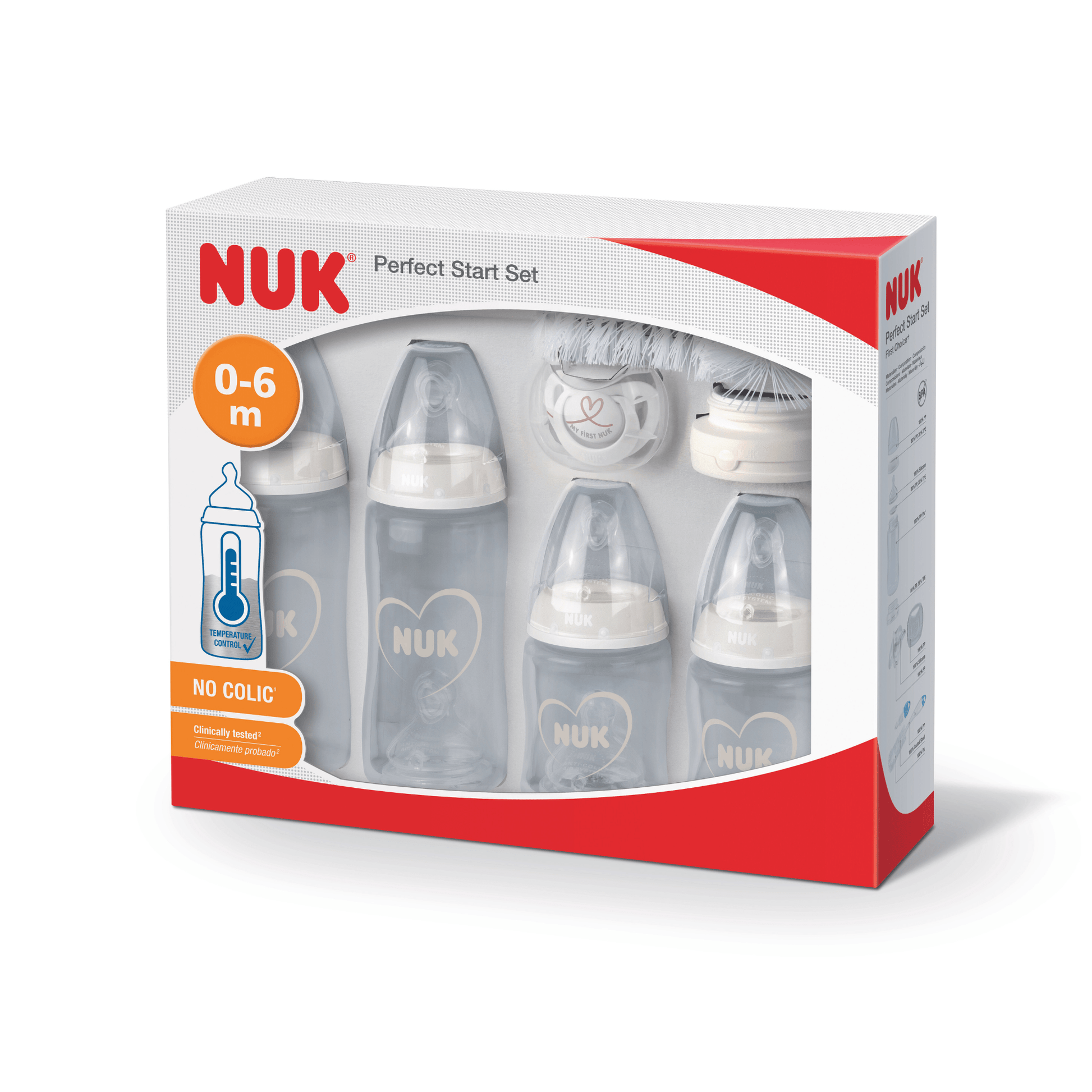 NUK First Choice + Perfect Start Set with Temperature Control Display