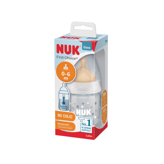 NUK First Choice + Temperature Control Latex Bottle 150ml