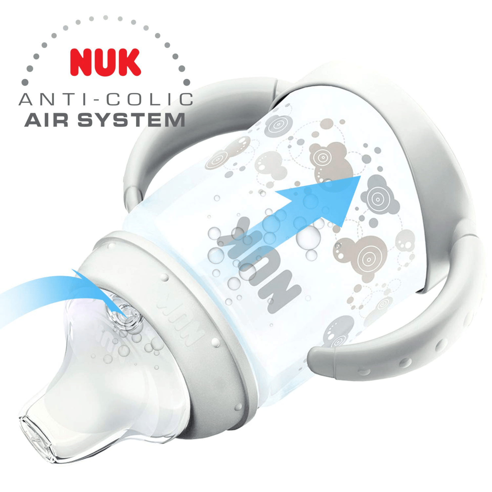 Nuk First Choice Temperature Control Learner Bottle