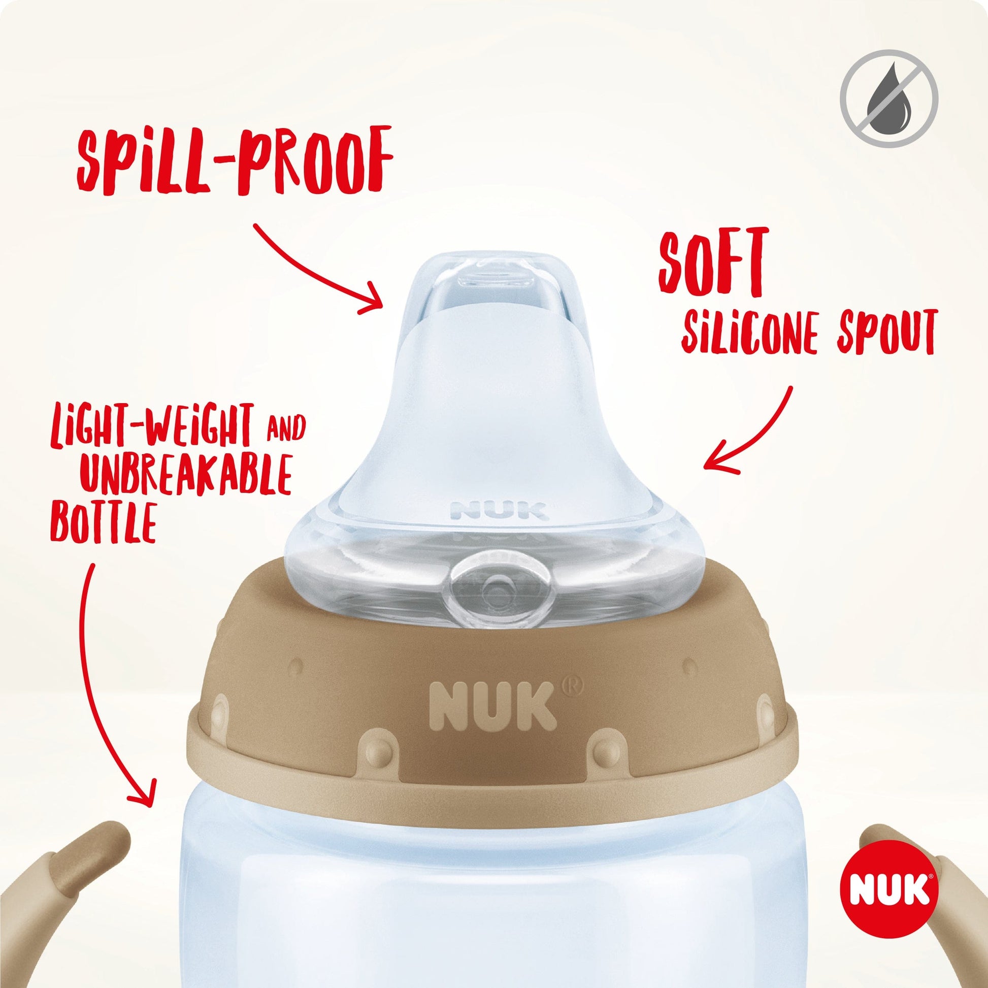 Nuk First Choice Temperature Control Learner Bottle