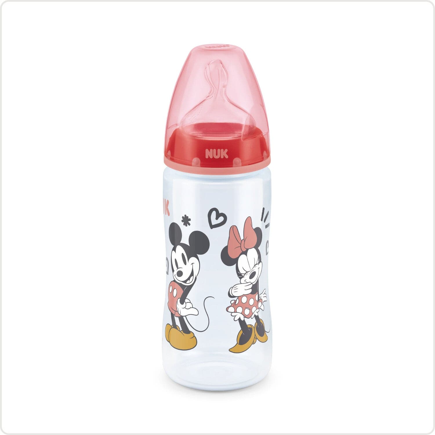 Nuk First Choice Temperature Control Minnie Mouse Bottle 6 18 Months 300Ml