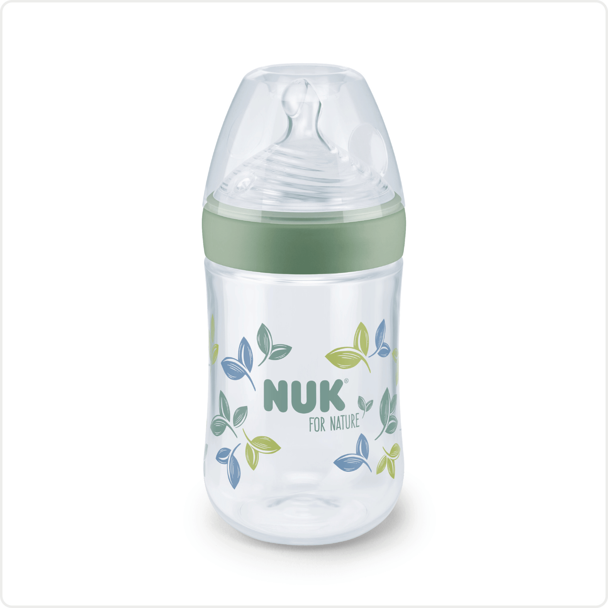 Nuk For Nature Temperature Control Silicone Bottle Medium Flow 260Ml