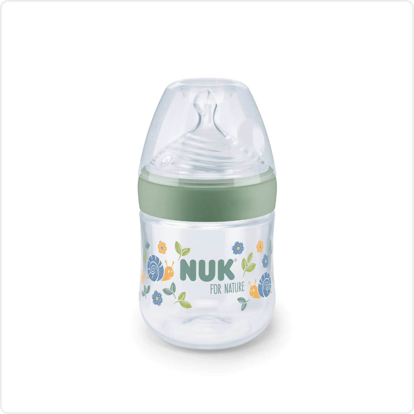 Nuk For Nature Temperature Control Silicone Bottle Slow Flow 150Ml