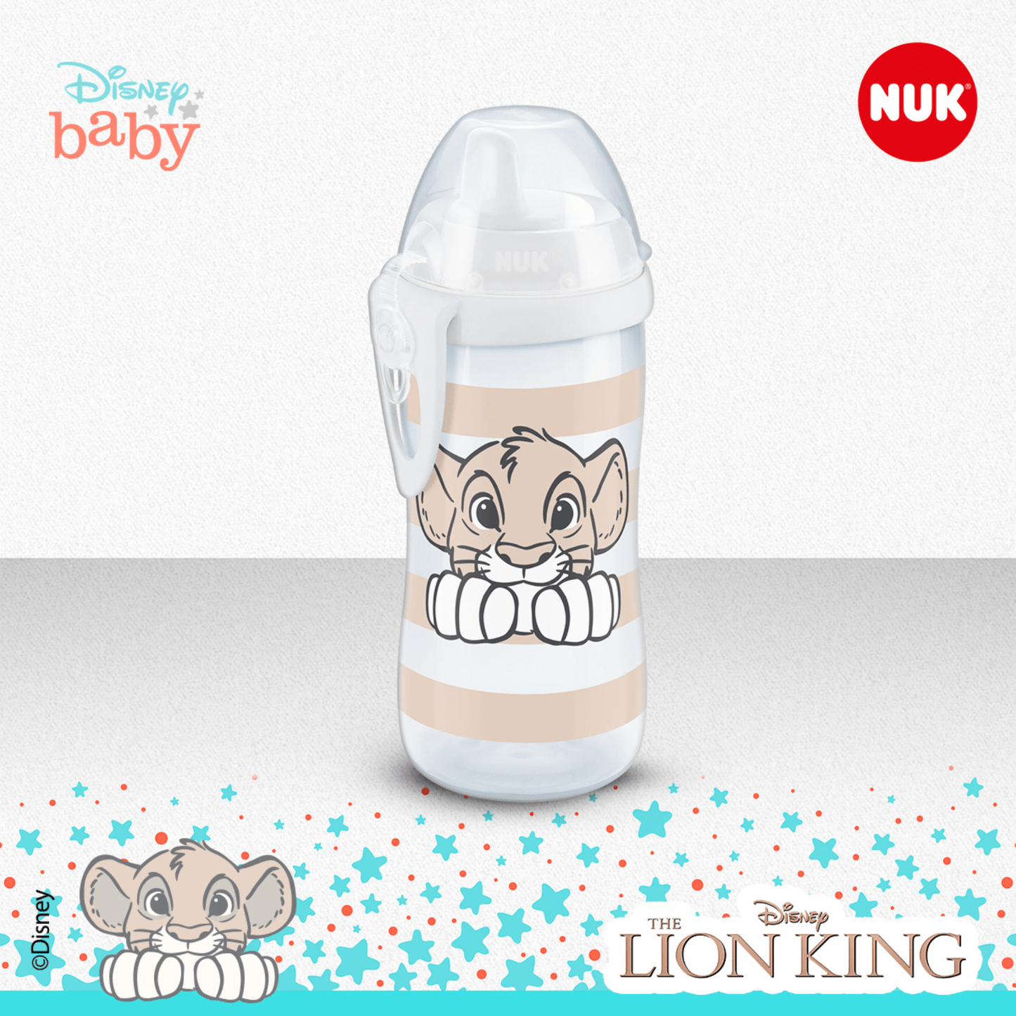 Nuk Lion King First Choice Kiddy Cup 300Ml 12 Months