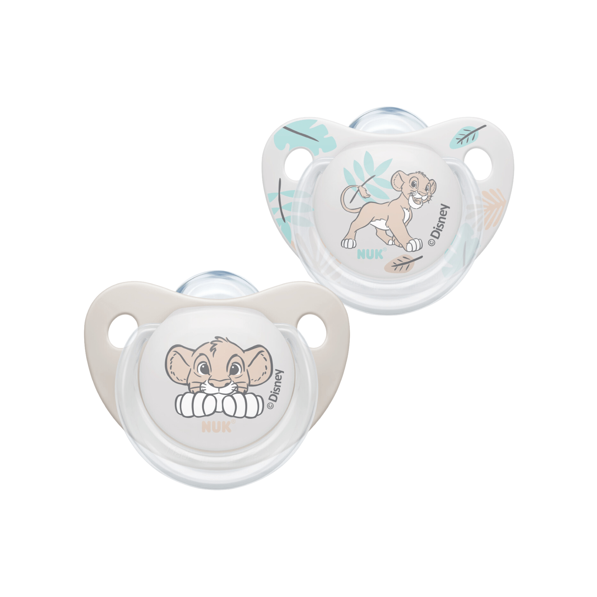 NUK Lion King Soother 0-6 Months - 2 Pack