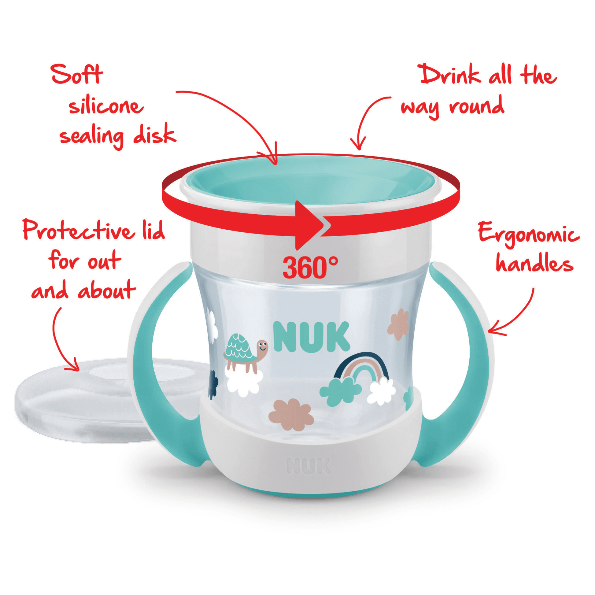 Nuk Mini Magic Cup Blue 160Ml