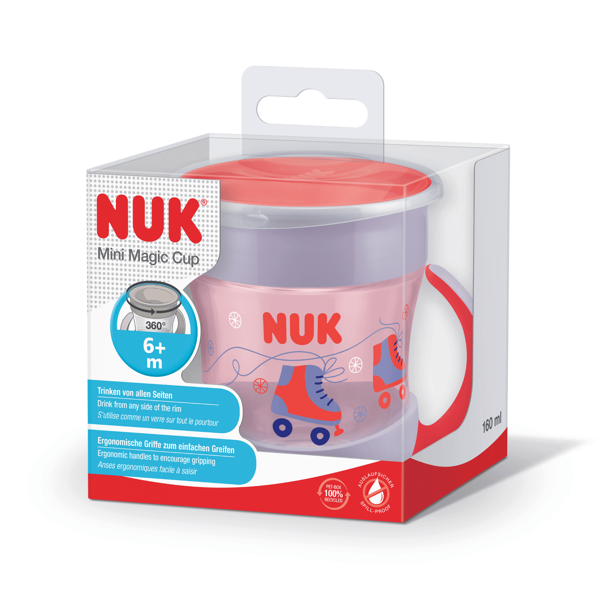 NUK Mini Magic Cup Pink 160ml