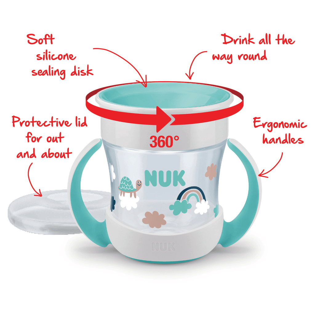 NUK Mini Magic Cup Transparent 160ml