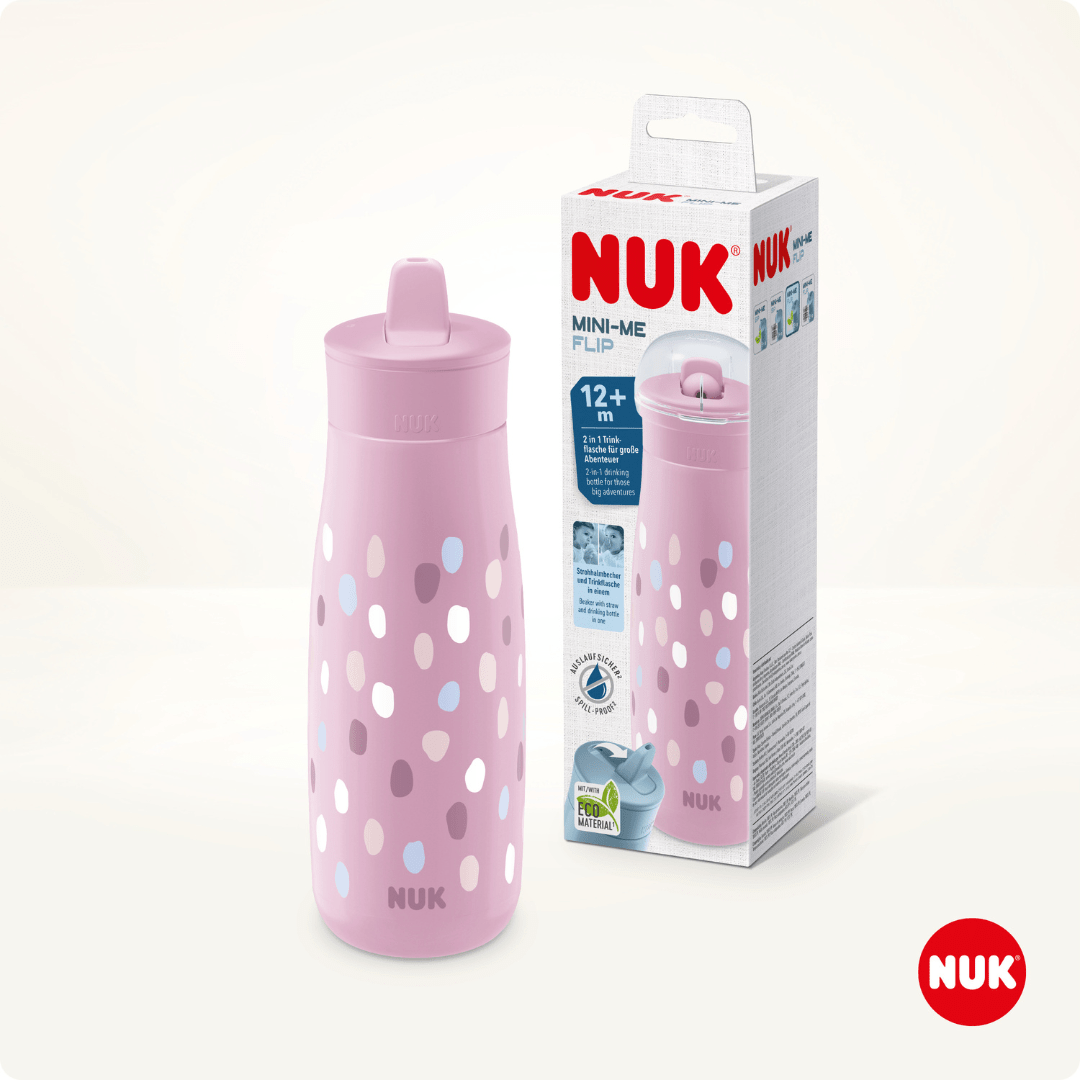 Nuk Mini Me Flip It Cup Purple 450Ml 12M