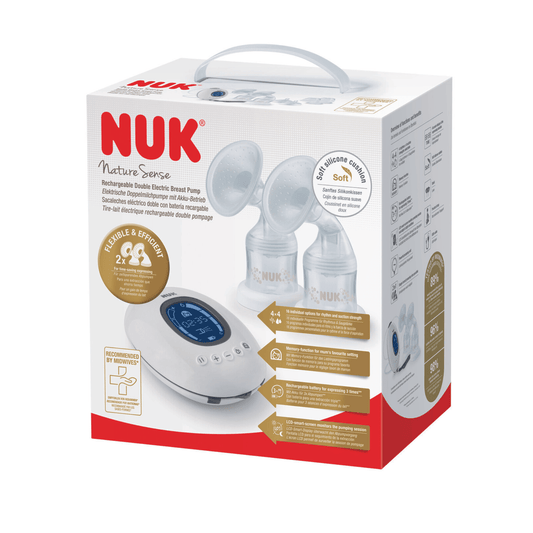 NUK Nature Sense Rechargeable Double Electric Breast Pump