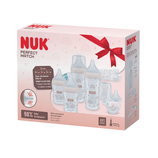 NUK Perfect Match Perfect Starter Set Rainbow 7 piece